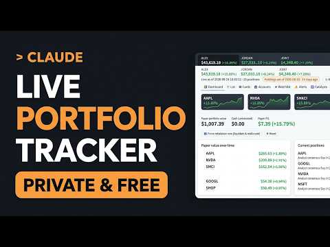 Build a Private Portfolio Tracker With Claude Code