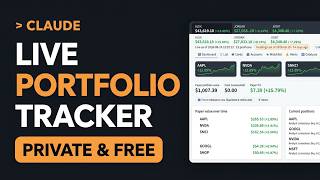Build a Private Portfolio Tracker With Claude Code