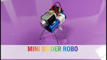 🕷️ I Built a DIY ROBOT SPIDER in 60 Seconds! ⏱️🔥 (EASY)