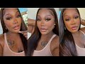 THE BEST CHOCOLATE BROWN WIG| DETAILED INSTALL+REVIEW ft Alipearl hai