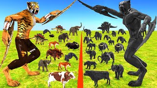 Prehistoric VS Modern Mammals Size Comparison Animal Epic Battle Animal Revolt Battle Simulator