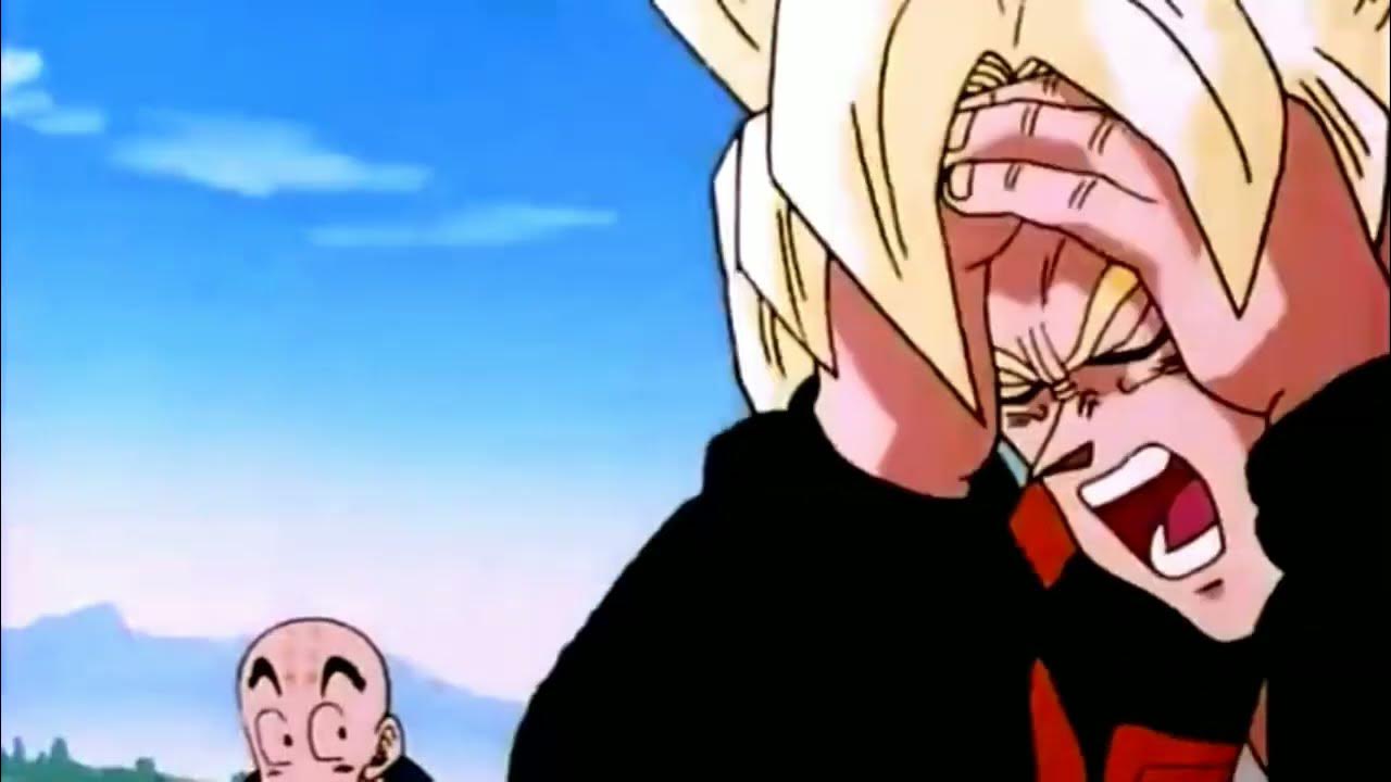 Krillin Yeets a Rock at Goku YouTube