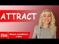 ATTRACT -  вся полезная английская лексика в онлайн курсе &quot;Минута английского в день&quot;