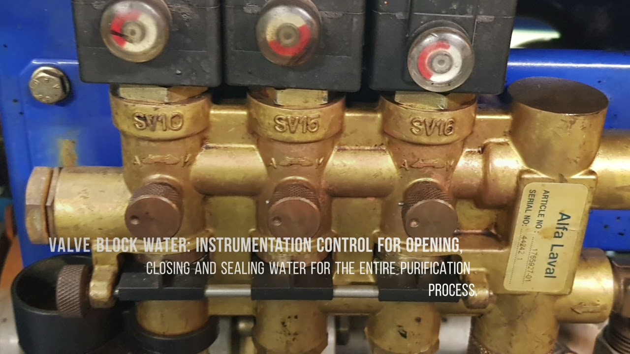 How To Start An Alfa Laval Purifier || Keypoints on Separation Process