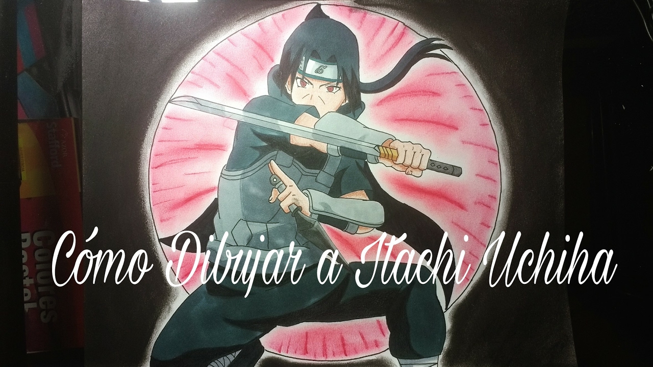 Como Dibujar a Itachi Uchiha|Paso a Paso|Tutorial|Naruto Shippuden ...