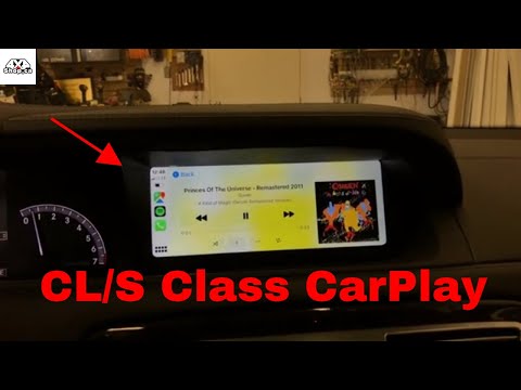 Mercedes CL Class W216 Mercedes S Class W221 10.25" Android screen Apple CarPlay Android Auto