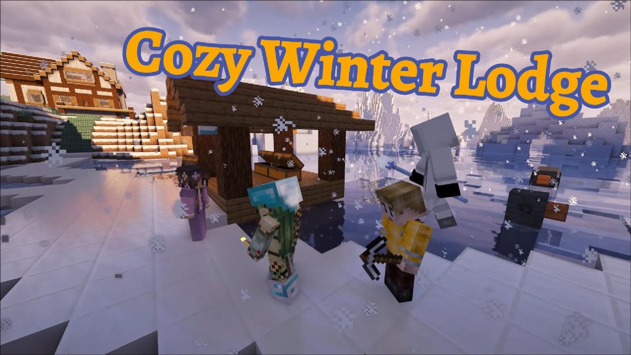Cozy Winter Lodge | Second Haven Minecraft