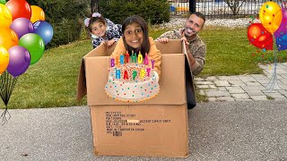 Deema and Sally Happy Birthday Cake stories for Kids by sisters fun tube 2 614,635 views 6 months ago 4 minutes, 18 seconds