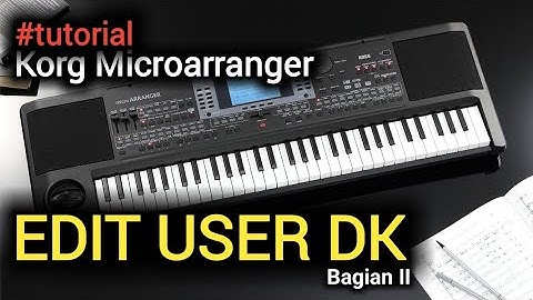 #tutorial #microarranger #pa50 Edit Drum Kit Korg Pa50/Microarranger Dangdut (Bagian 2)