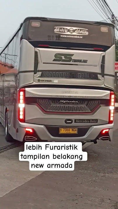 Kelebihan bus dari karoseri new armada . #bus