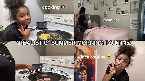My *Realistic* Summer Morning Routine  | Vicky Lu