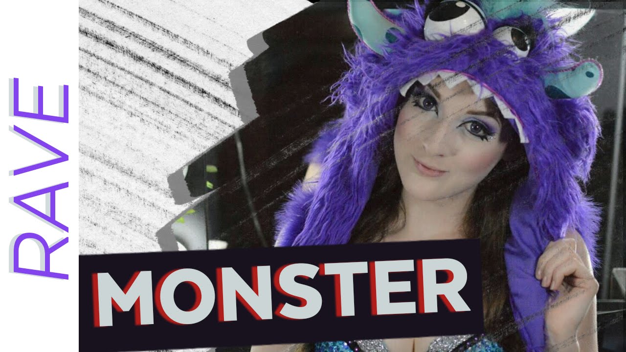 Rave & Music Festival Makeup Tutorial | Rave Monster - YouTube