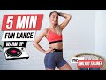 5 minute fun dance exercise  quick fit fun home workout