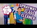 Sprayway Glass Cleaner Product Review - FOAM VS. SPRAY?