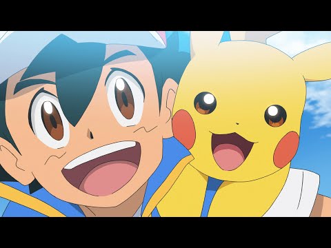 UK: ENTER PIKACHU! | Pokémon Journeys: The Series Episode 1