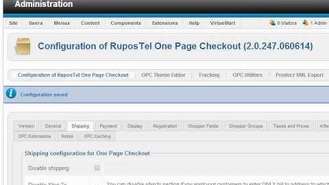 Disable Ship To Section (RuposTel One Page Checkout)
