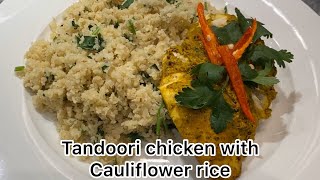 How to cook Tandoori Chicken with Cauliflower Rice | Lutong Singkit | Hong Kong