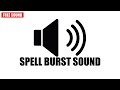 Epic Fantasy Spell Burst Sound Effect (Free Sound Effect) - no copyright SFX