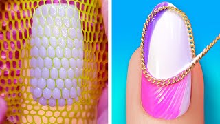 Diseños creativos de uñas para tu próxima manicura. Trucos geniales para uñas.