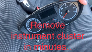 Removing Dashboard Instrument Cluster - Boxer, Relay & Ducato