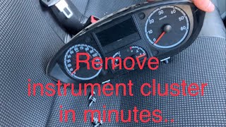 Removing Dashboard Instrument Cluster - Boxer, Relay & Ducato
