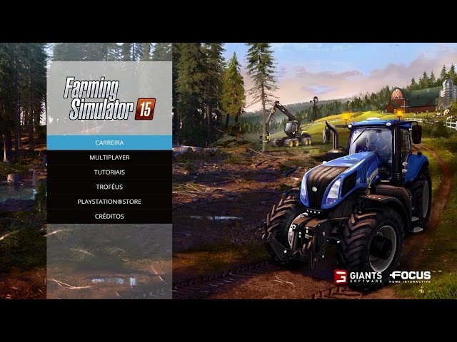 Jogo Farming Simulator 15 Ps4 Mídia Física Simulador Fazenda