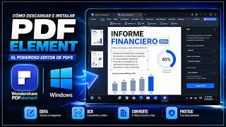 Cómo Descargar e Instalar PDFelement Gratis Multilenguaje para Windows 🚀 El Mejor Editor de PDF ✅