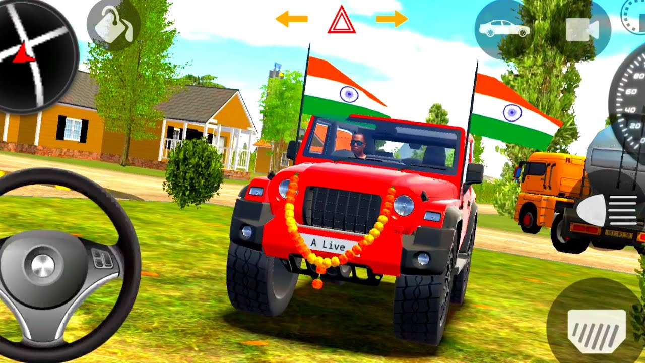 Modified Mahindra Thar Car Games: Indian Cars (Gadi Wala Game) - Car Game Android Gameplay part 1111