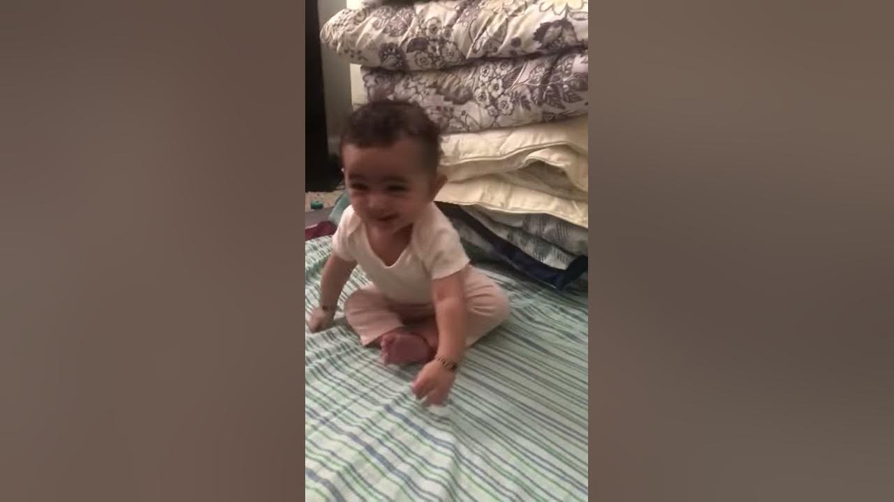 baby-falls-down-while-sitting-on-the-bed-youtube