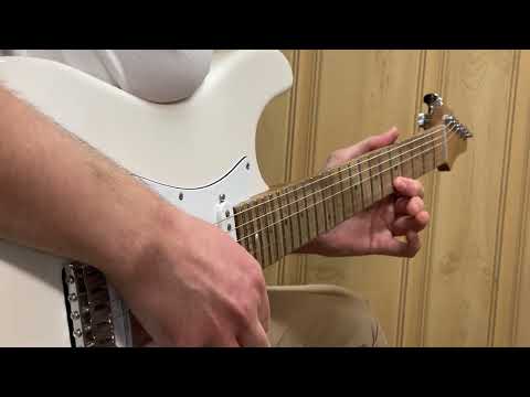 80's style guitar shredding