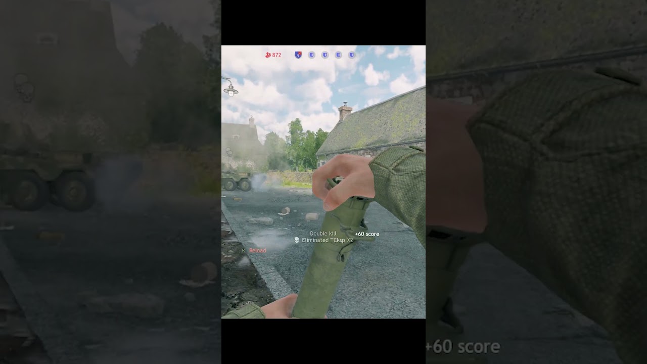 Double tank kill with TNT and a Bazooka. 