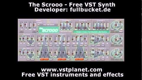 The Scrooo - Free VST synth - vstplanet.com