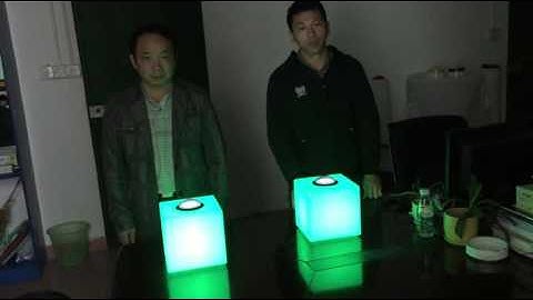 Cube Game buzzer with three sounds and beautiful light