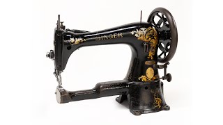 Singer 17-12 Cylinder Arm Industrial Sewing Machine - Vintage 1903