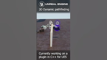 Unreal Dynamic 3D Pathfinding Plugin