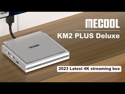2023 Newest MECOOL KM2 PLUS Deluxe 4K Netflix Android TV Box with Dolby Vision & Dolby Atmos