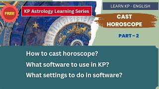 Learn Free KP astrology in English (Part 2) - Horoscope casting screenshot 2