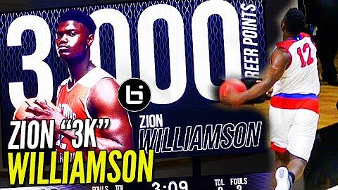 Zion Williamson WINDMILLS His Way to 3,000 CAREER POINTS! - DayDayNews