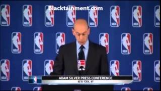 Racist Donald Sterling Banned For LIFE From NBA By Adam Silver