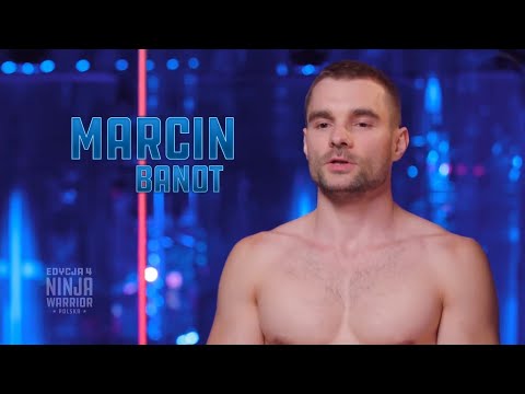 Ninja Warrior Polska 4 - Odcinek 1 - Marcin BNT Banot