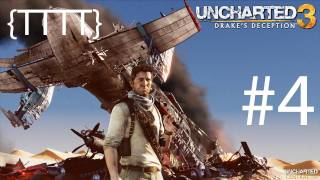Uncharted 3: Drake's Deception - Uncharted 3: Drake's Deception: Walkthrough - Chapter 4 [HD] {Let's Play} (PS3) [Hard Difficulty]