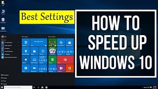 In this windows 10 video you will learn how to easily speed up a slow
computer / pc laptop with best settings without using any external
software's.after i...