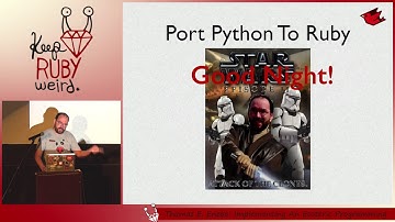 Keep Ruby Weird 2016 - Implementing An Esoteric Programming by Tom Enebo