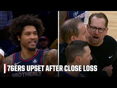 Nick Nurse FURIOUS with how end of Clippers-76ers happened   NBA on ESPN