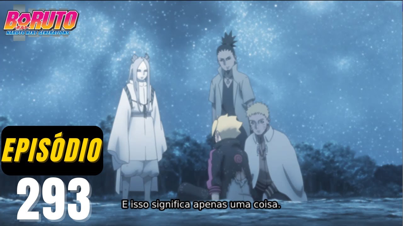 Boruto EP 293 Legendado PT BR - Adeus on Make a GIF