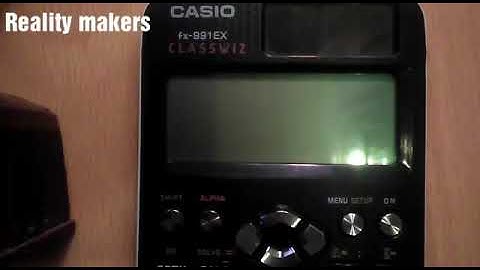 How to solve Simultaneous equation in casio classwiz fx-991ex calculator