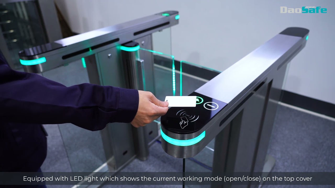Daosafe DS7200 Speed Gate With Card Solution