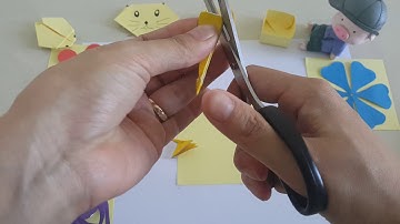 Hướng dẫn cắt hoa cúc đại đóa bằng giấy siêu xinh