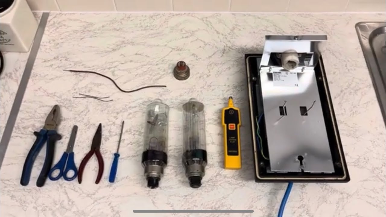 Philips 18w SOX-E Lamp Fault Repair