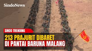Download Lagu Pantai Baruna Jadi Saksi Pembaretan Prajurit Muda Korps Marinir | Sindo Trending MP3